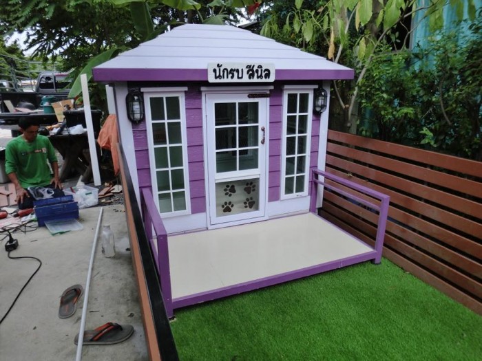 รับสร้างบ้านหมา