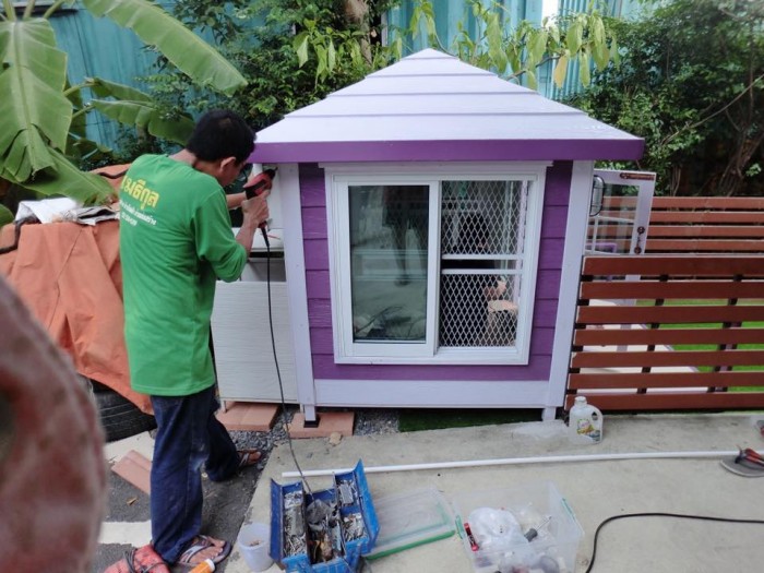 รับสร้างบ้านหมา