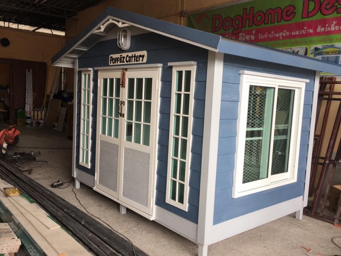 รับสร้างบ้านหมา