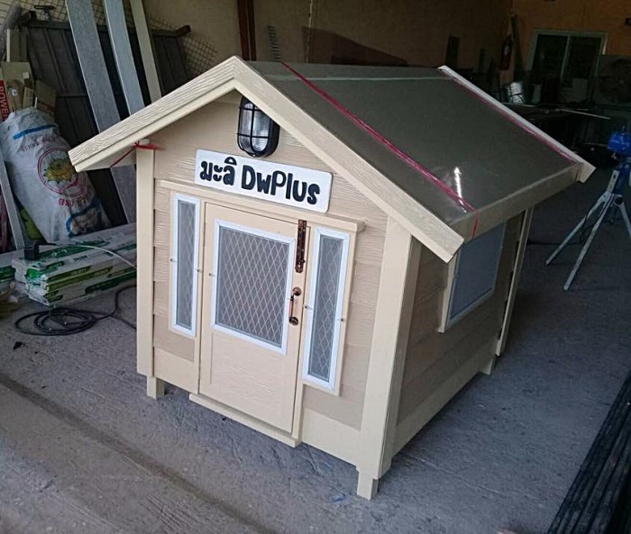 รับสร้างบ้านหมา