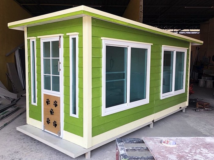 รับสร้างบ้านหมา