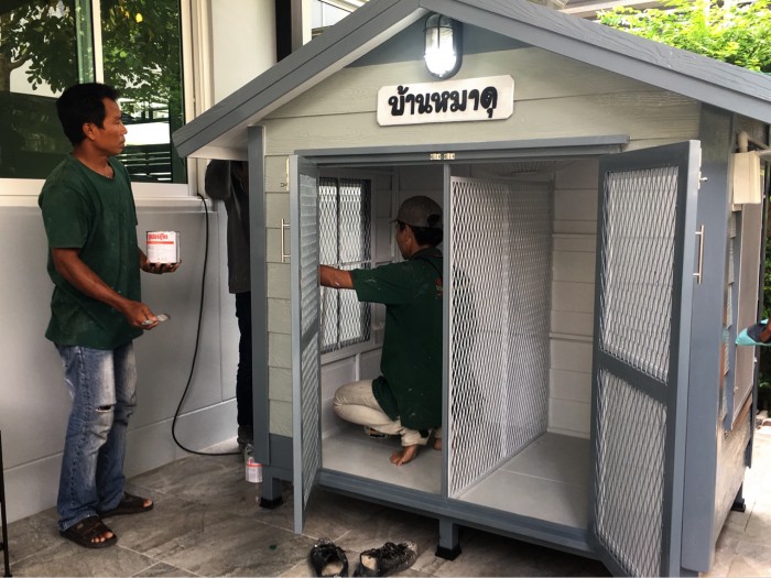รับสร้างบ้านหมา