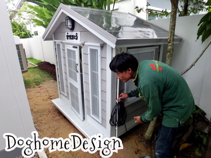 รับสร้างบ้านหมา