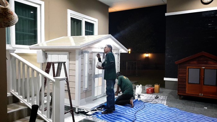 รับสร้างบ้านหมา