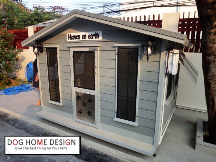 รับสร้างบ้านหมา