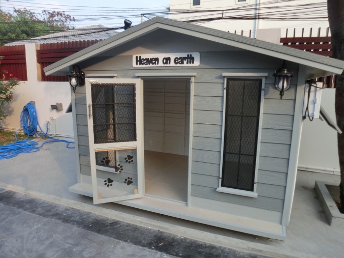 รับสร้างบ้านหมา