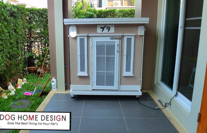 รับสร้างบ้านหมา