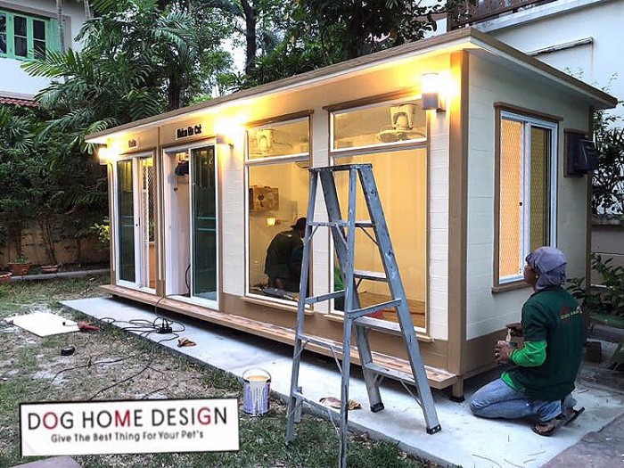 รับสร้างบ้านหมา