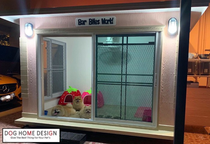 รับสร้างบ้านหมา