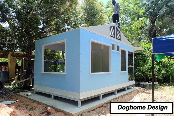 รับสร้างบ้านหมา