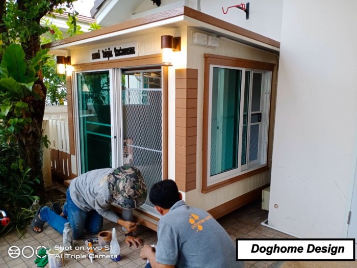 รับสร้างบ้านหมา