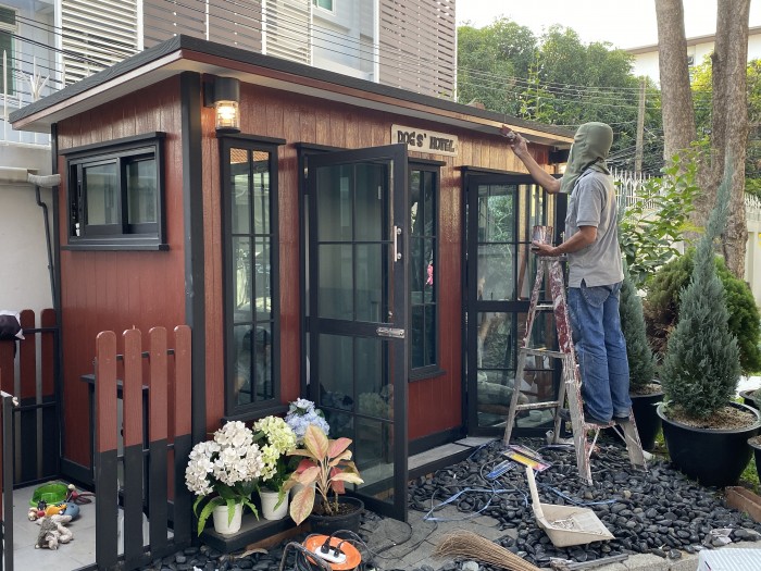 รับสร้างบ้านหมา