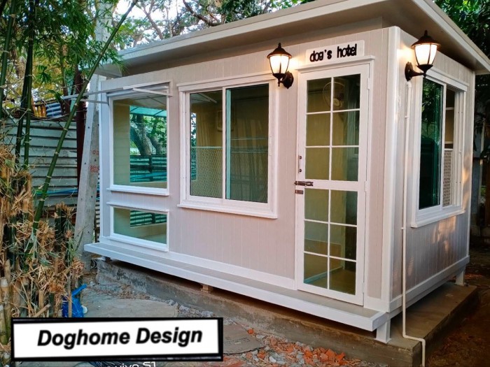 รับสร้างบ้านหมา