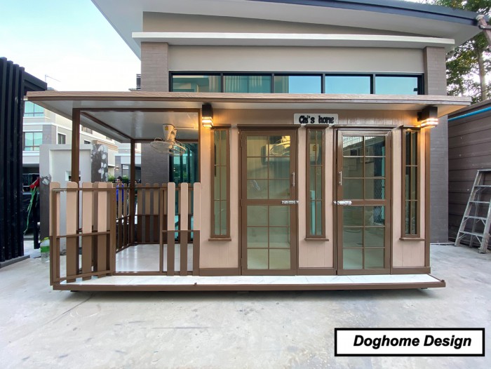 รับสร้างบ้านหมา
