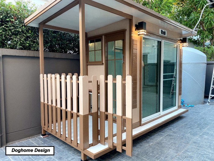 รับสร้างบ้านหมา