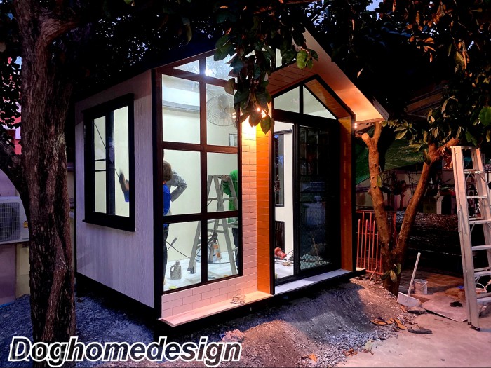 รับสร้างบ้านหมา