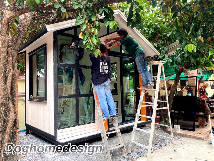 รับสร้างบ้านหมา