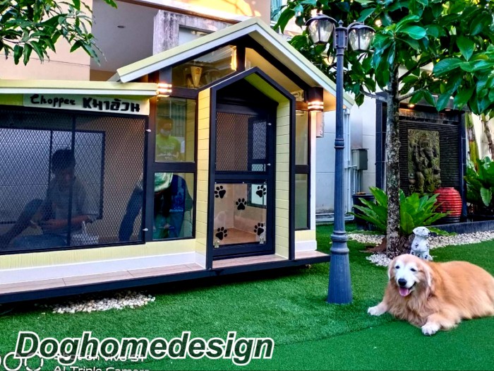 รับสร้างบ้านหมา