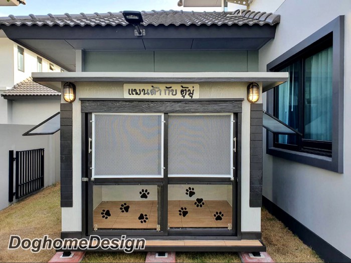 รับสร้างบ้านหมา