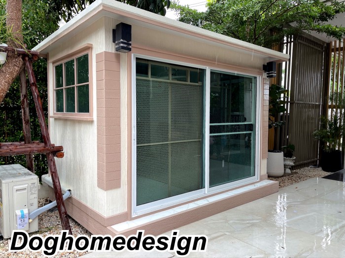 รับสร้างบ้านหมา