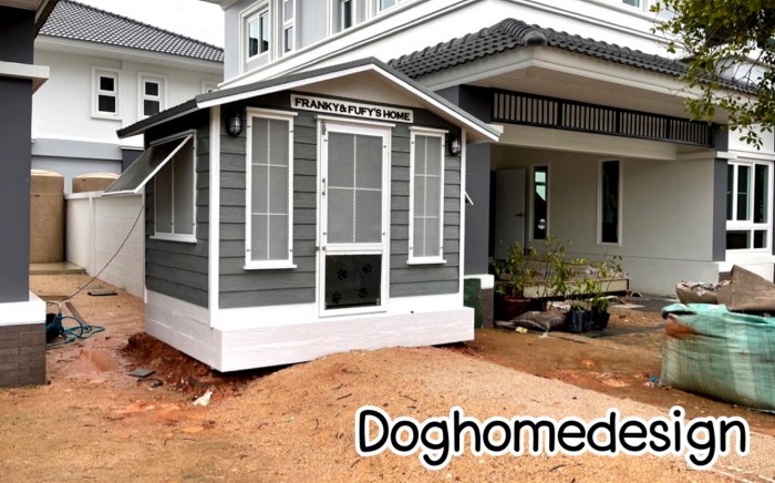 รับสร้างบ้านหมา