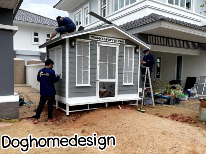 รับสร้างบ้านหมา